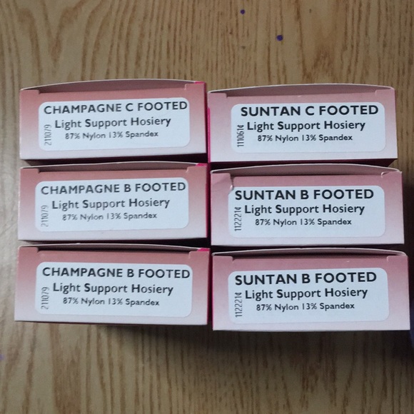 New Bundle Of 15 XL Length Scrunchie Socks & 6 Peavey Brand Pantyhose - Picture 6 of 7